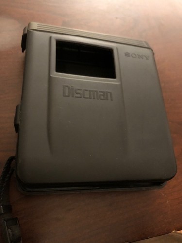 Vintage Diskman Sony D-350 CD-Player / Rare w/ case