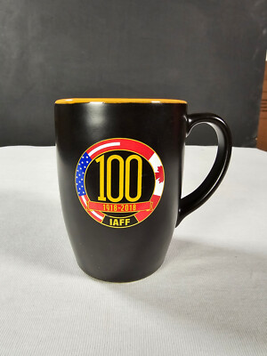 1918-2018 Ceramic Mug International Association of Fire Fighters USA/Canada