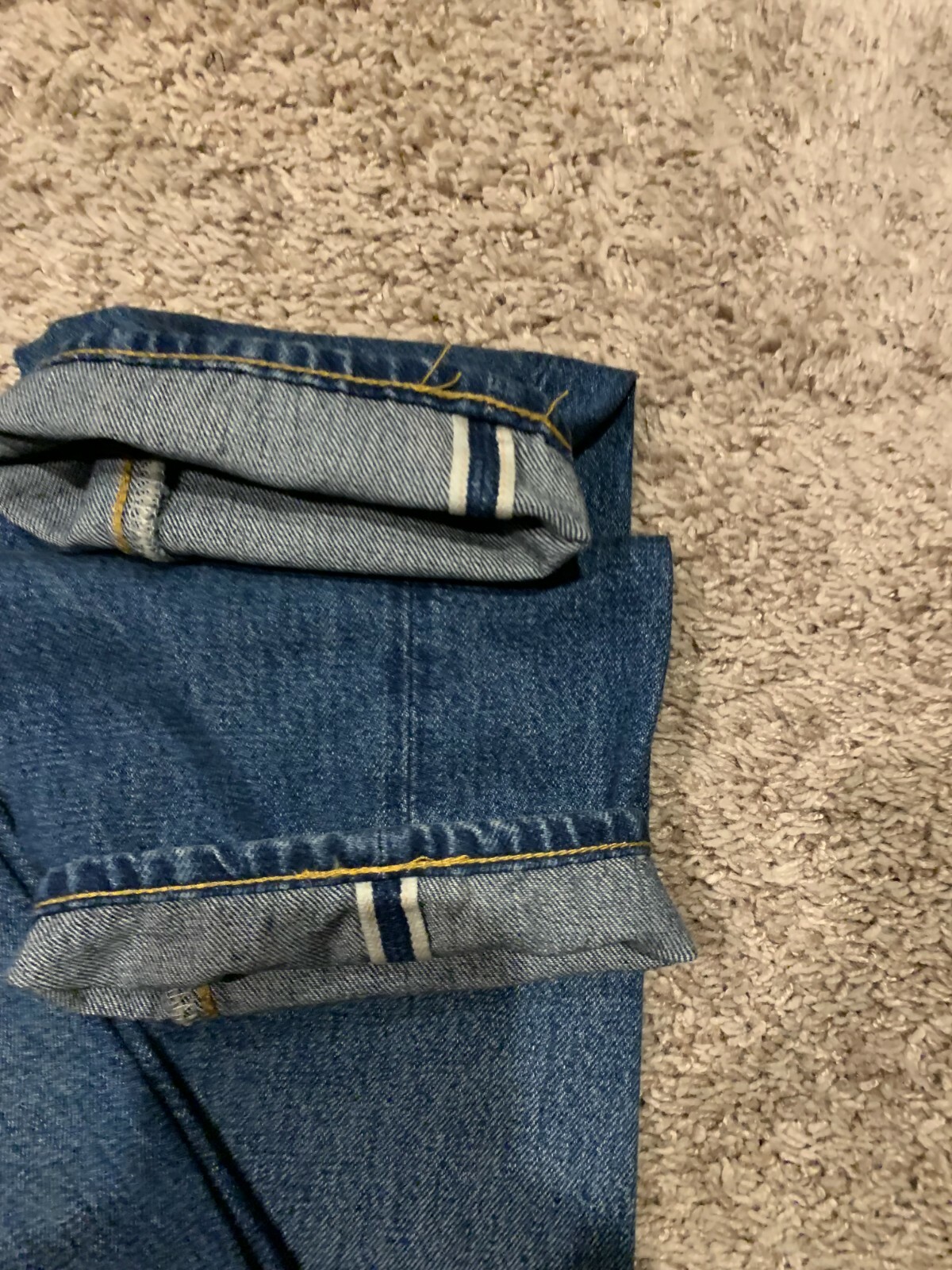 Pre-owned Levi's Lvc 1954 501z Xx Selvedge Jeans Made In Japan 29x34 Rt$285 0101 U15 In Blue