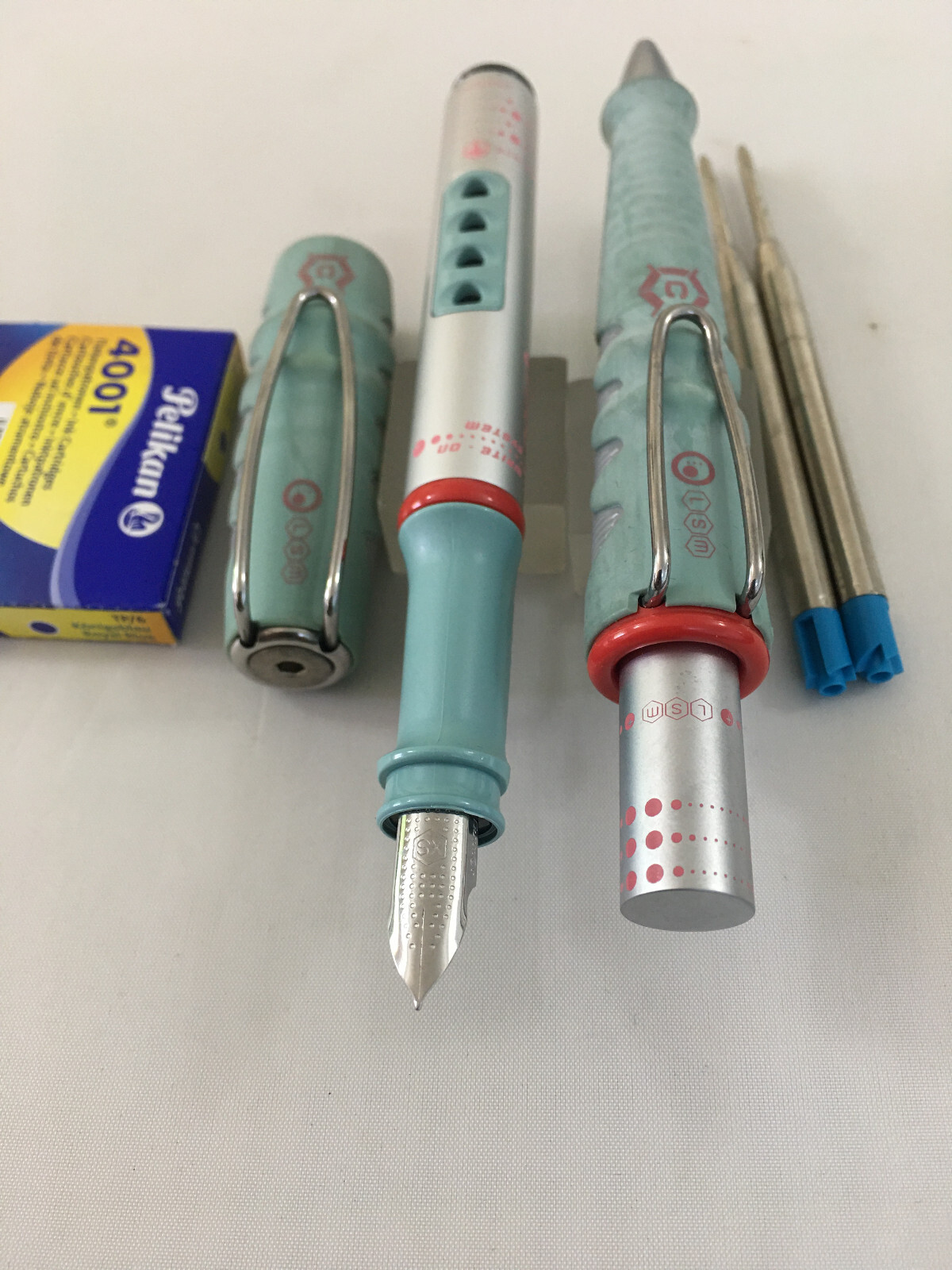 筆記具 rotring Core RARE ROTRING CORE VINTAGE BALL POINT PEN IN BLACK/BLUE