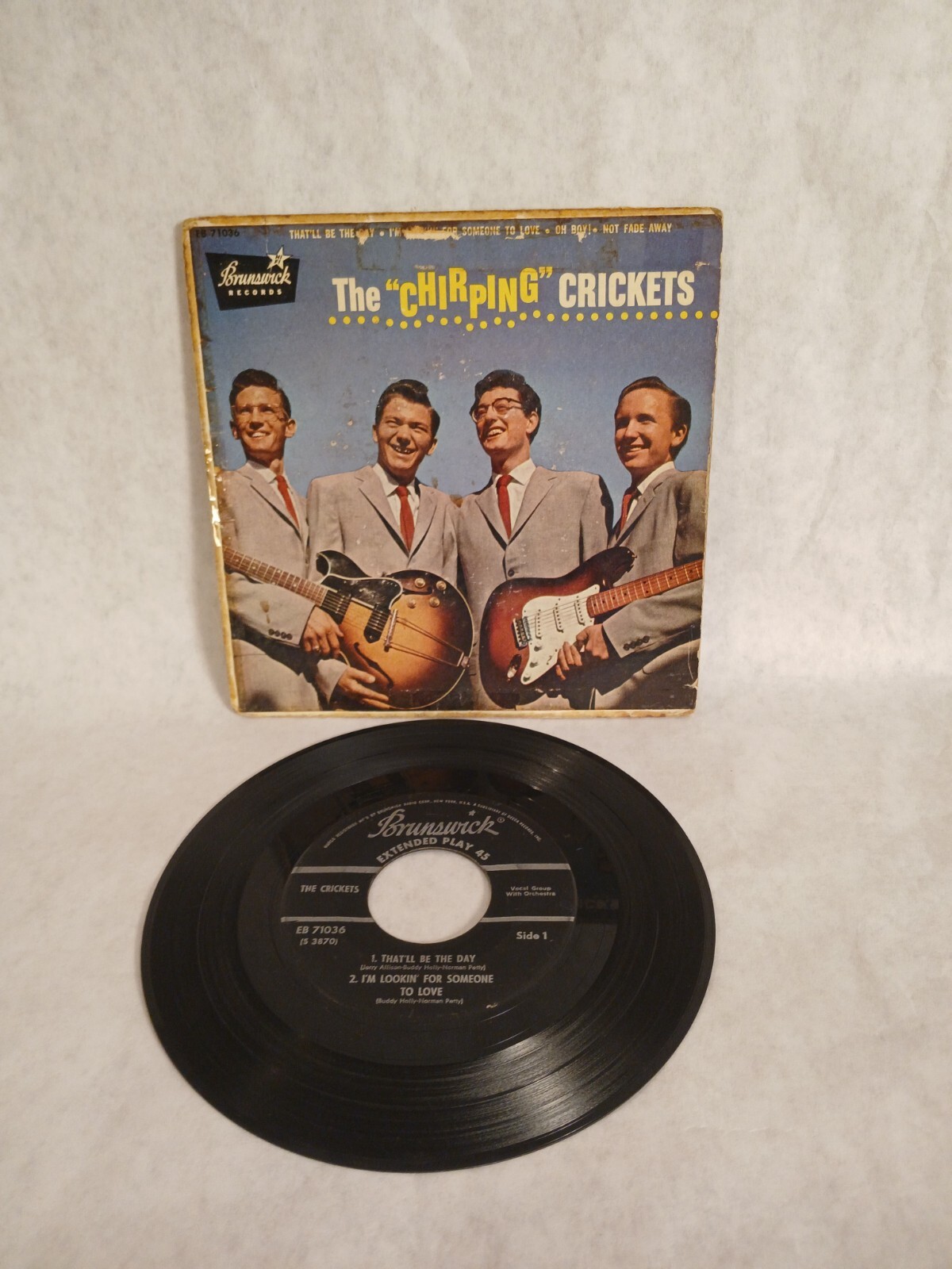 BUDDY HOLLY, Brunswick EB 71036 