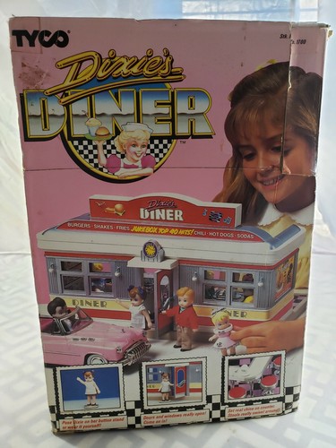 Dixies Dinner 1988 Tyco Playset New