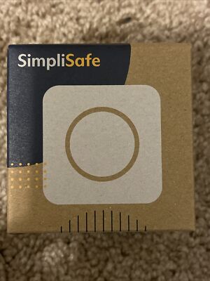 SimpliSafe Smart Indoor Motion Sensor  Battery Powered White Second Generation