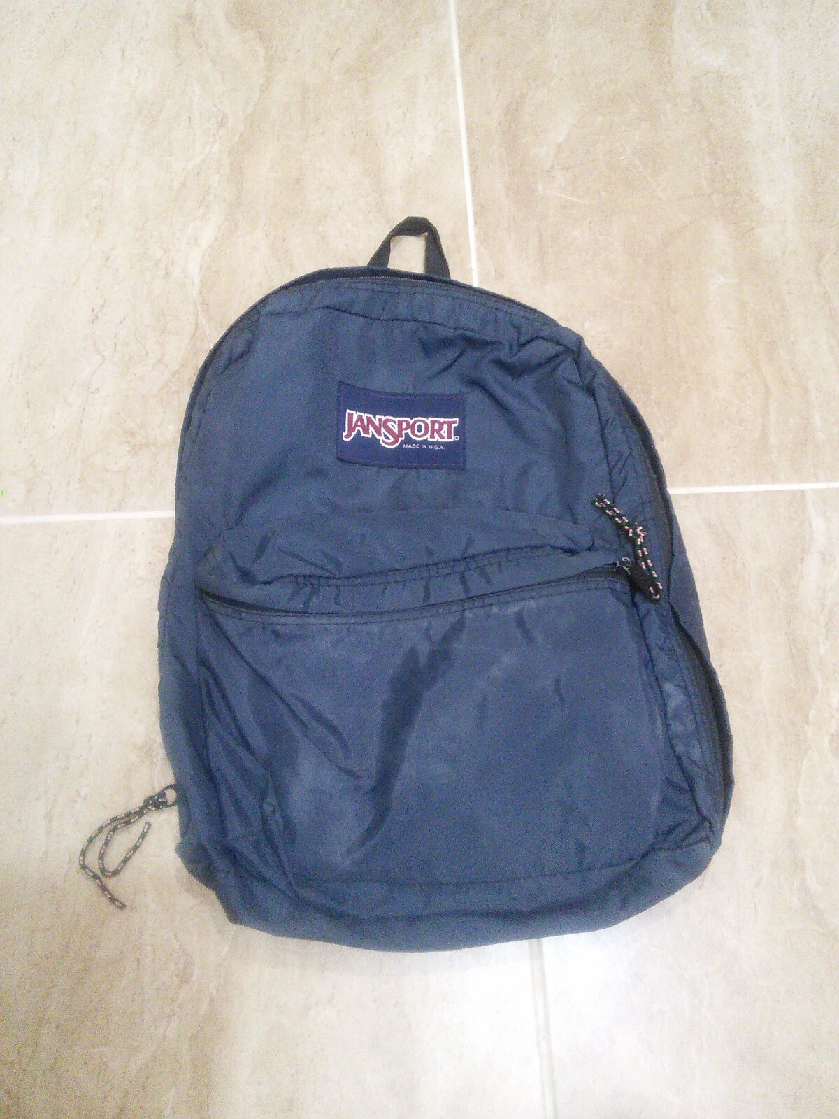 80s　JANSPORT　バックパック　レザー　USA製　サンフェード　紺タグ 80s JANSPORT バックパック レザー USA製 サンフェード 紺タグ