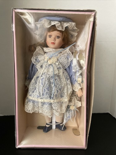 Dan-Dee Soft Expressions Genuine Fine Bisque Porcelain Doll New In Box