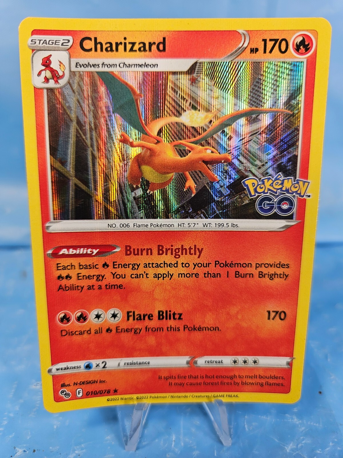 PSA10 リザードン ポケモンGO 010/071 Charizard Charizard R 010/071 S10b Pokémon GO - Pokemon Card Japanese