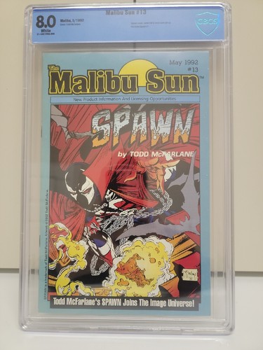 アメコミリーフ Malibu Sun #13 CGC 8.0 アメコミリーフ Malibu Sun #13 CGC 8.0 ComicConnect - MALIBU