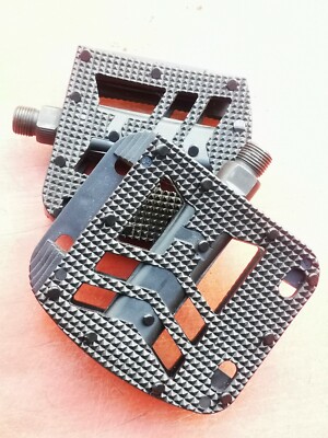 Nos Haro bmx pedals 9/16'' old mid school freestyle Dave Mirra Master GT