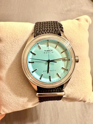 Timex Silver Mens Chronograph Watch Q Diver Chrono TW2W53300