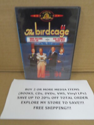 The Birdcage Full/Widescreen DVD BUY 2 OR MORE & SAVE UP TO 20%