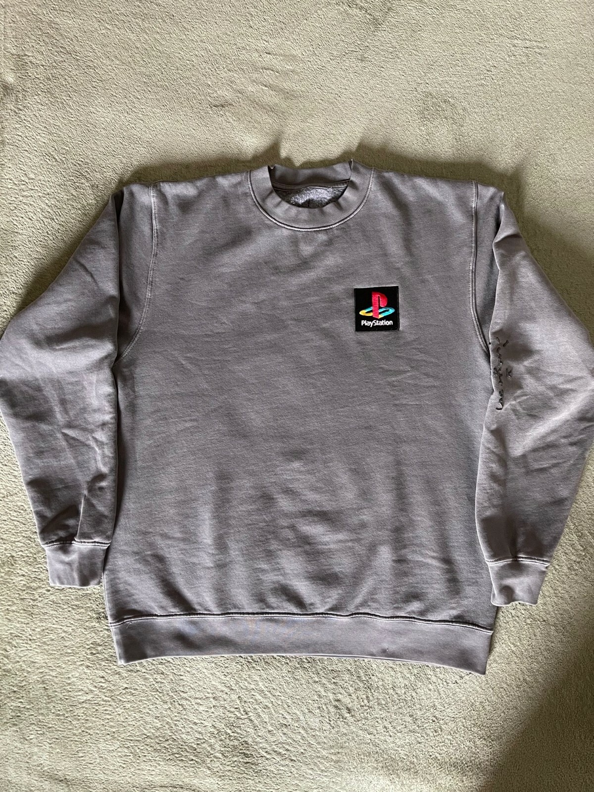 cactus jack playstation crewneck