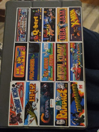 25/50 Arcade Game Art Sticker Pack - Waterproof Vinyl - Pac