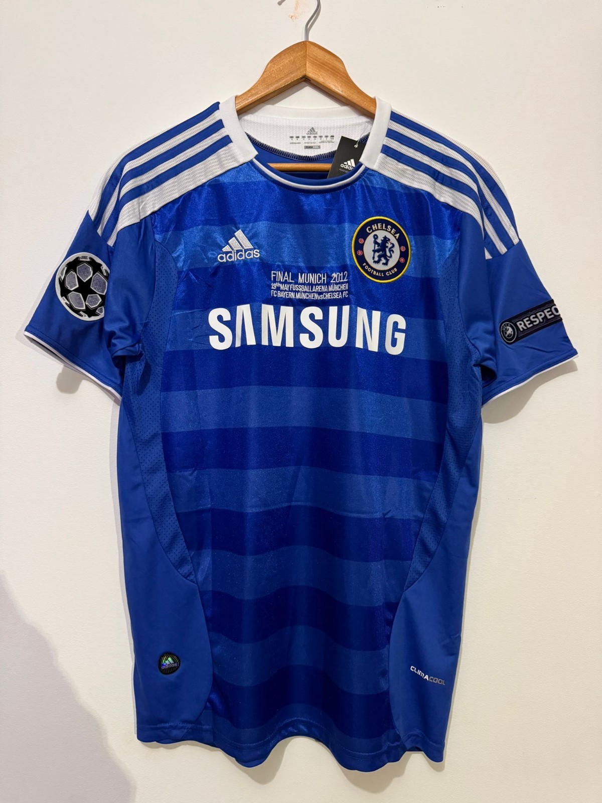 Chelsea 2012 Jersey Final Munich Champions League Shirt
