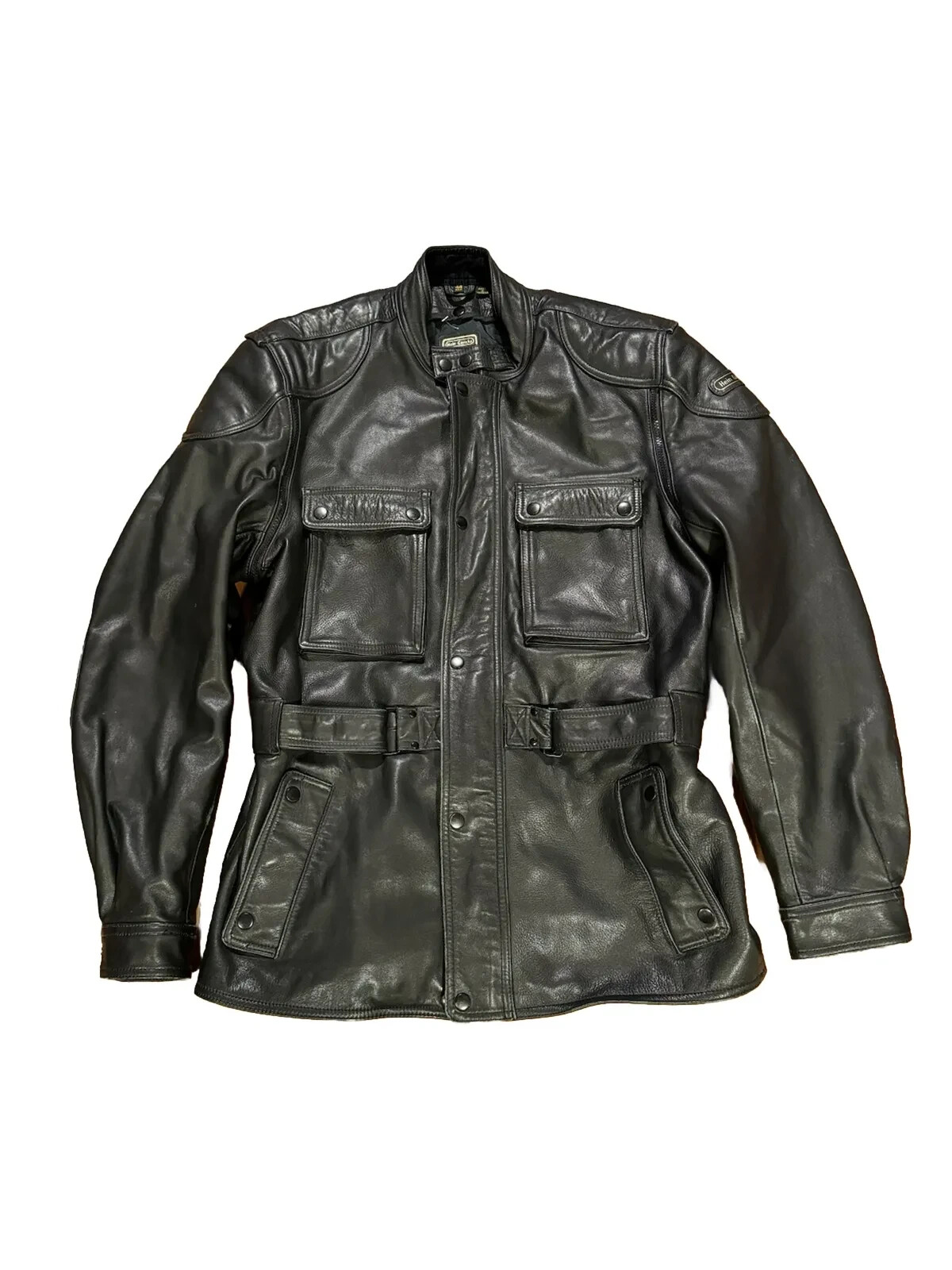 Hein Gericke Dakar Leather Jacket Size 44 Reg Rare Vintage