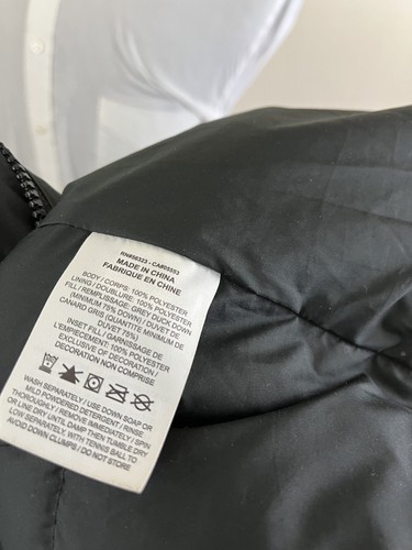 Nike Black XL Full Length Puffer Down Hooded Zip Men's Jacket Coat