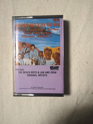 The Beach Boys / Jan And Dean Cassette EXC-243 ''Original Artists'' Exact