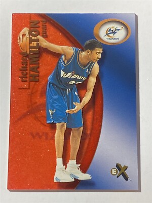 RICHARD HAMILTON wizards 2000-01 EX #99 Essential Credentials Now 149/201 (D1)
