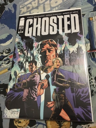 Ghosted #1 VF Signed By Joshua Williamson Image Skybound