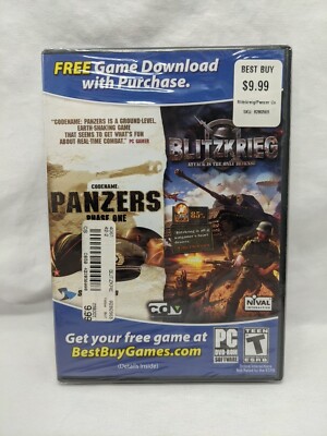 Codename Panzers Phase One Blitzkrieg Attack Is The Only Defense PC Game Sealed 