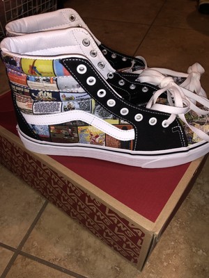 vans sk8 hi warped tour 25th anniversary skate shoe