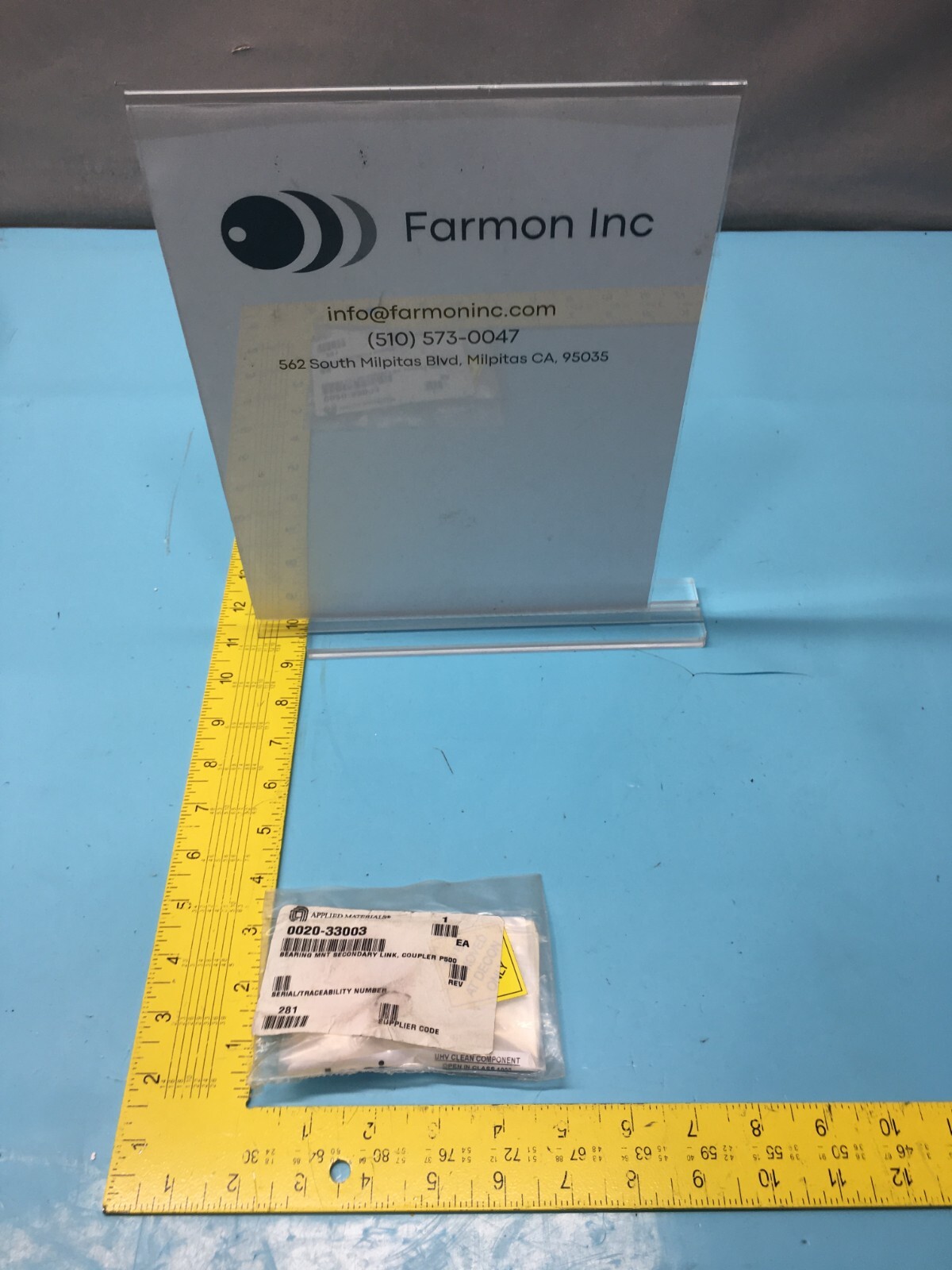 3 ASM 16-322642D01 Sheath T/C Rear 200mm RP Reactor Chamber Assembly, 139065