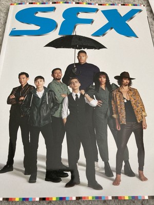 SFX Magazine July 2022 Subscriber Cover The Umbrella Academy Star Trek