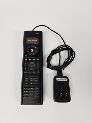Control 4 SR-250 Remote Control C4-SR250B-Z-B with Charger & Power Adapter
