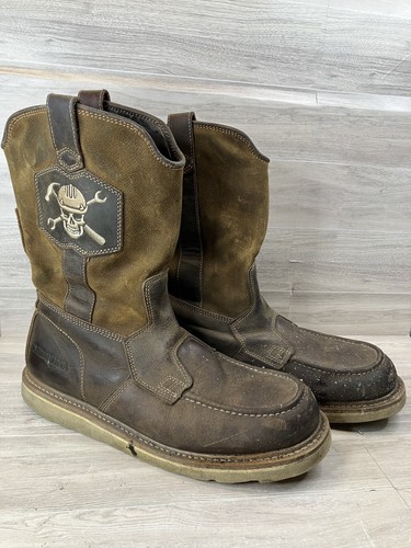 Carolina Flatiron Ranch Wellington Size 11.5 D Dark Brown