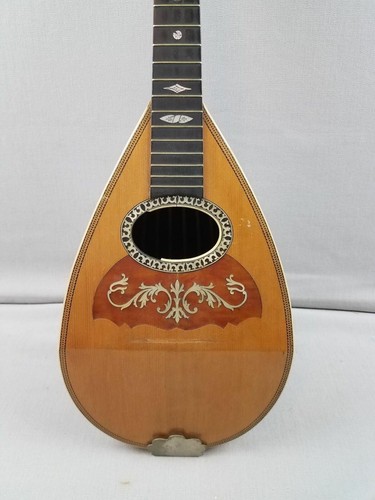 Antique 1891 W.A. Cole Bowl Back 8 String Imperial Mandolin AS IS Parts/Repair