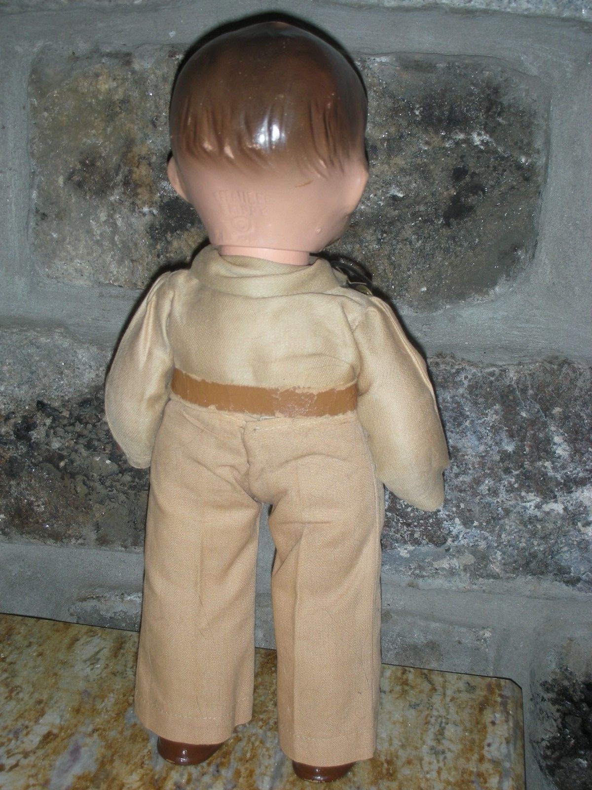 NR Vintage Effanbee Skippy Doll Composition Military Uniform 14