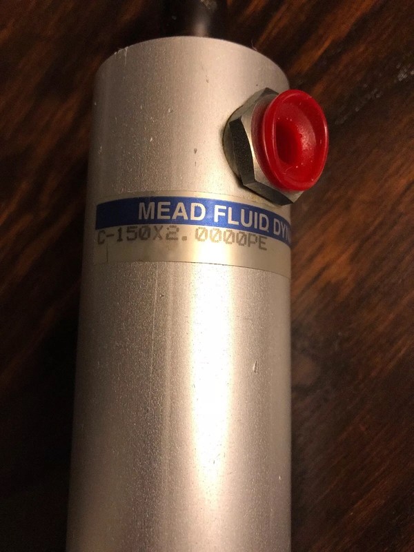 Mead Fluid Dynamics Hydraulic Cylinders Surplus Industrial Equipment