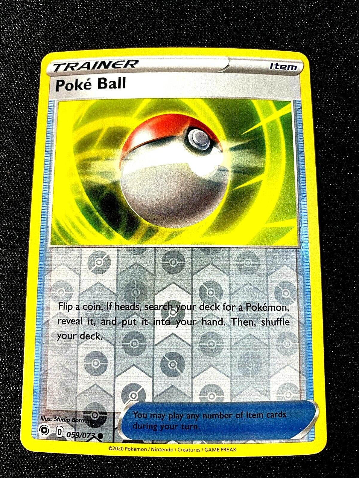 ポケモンパール POKEMON 2020 POKE BALL 059/073 CHAMPION'S PATH NM/MINT +