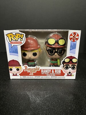 FUNKO POP ! RANDY & ROB 2 PACK POP CHRISTMAS PEPPERMINT LANE C02