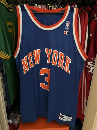 NBA NY Knicks John starks サイン入り？ユニフォーム NBA NY Knicks John starks サイン入り？ユニフォーム - メルカリ