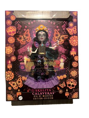 Monster High Howliday Dia De Muertos Skelita Calaveras Doll 2023
