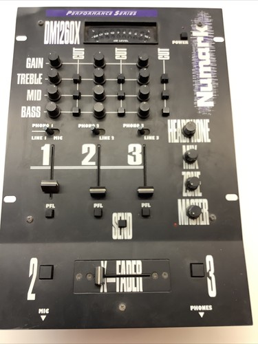 Numark Performance Series DM1260X 3 Channel Preamp Mixer | eBay