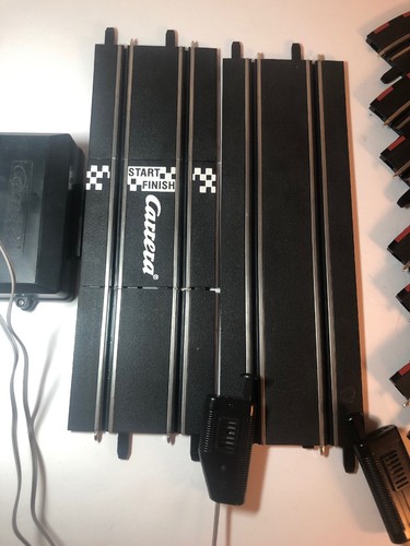 Carrera Go slot car Tracks Start Finish line Curves Remotes