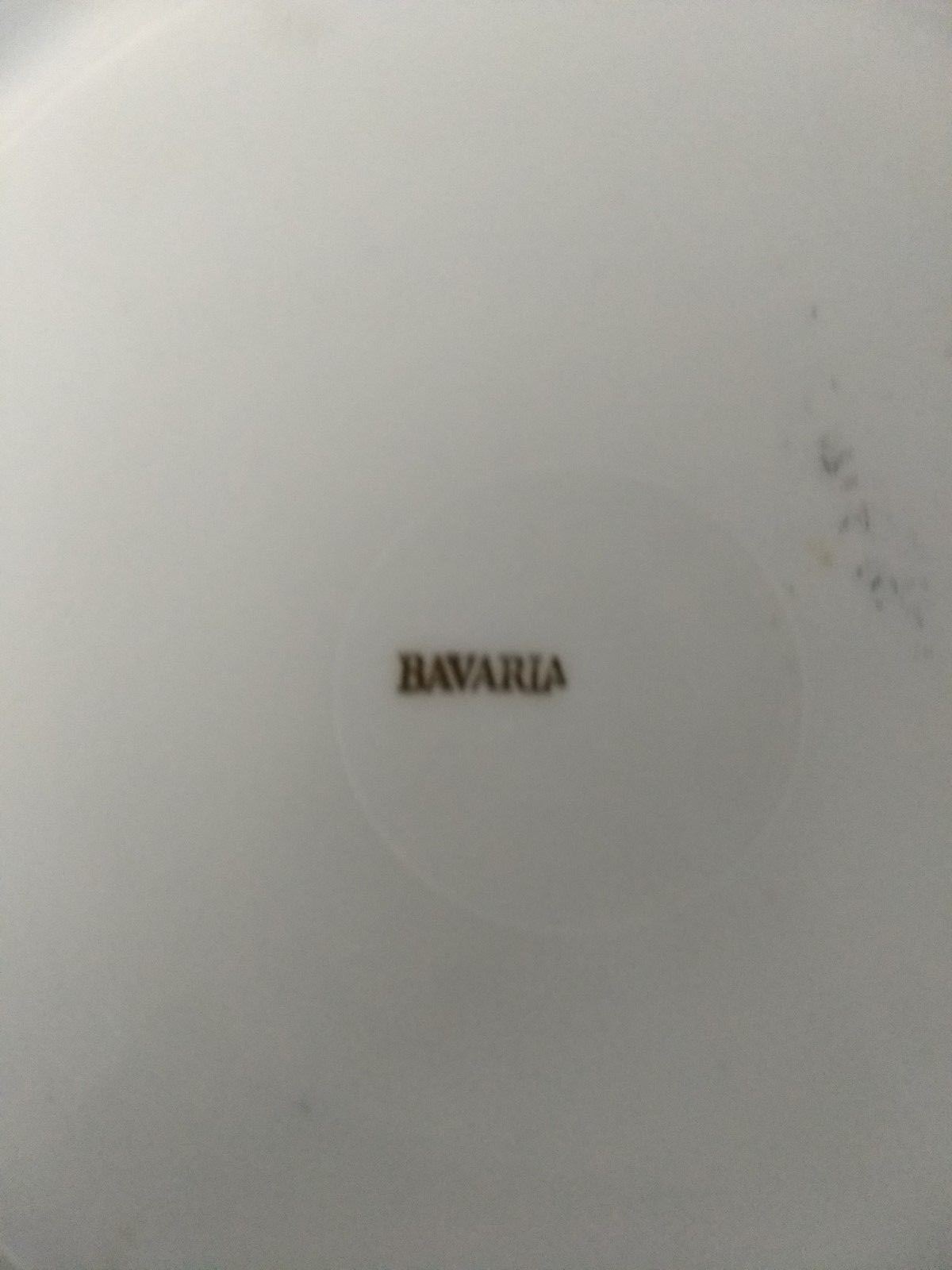 vintage Our Father  plate