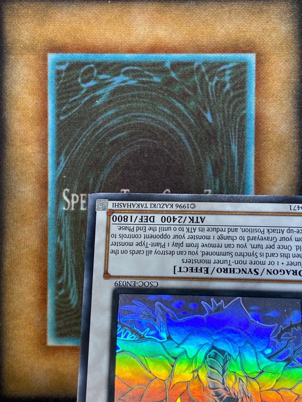 Yugioh Black Rose Dragon CSOC-EN039 Ghost Rare VLP | eBay