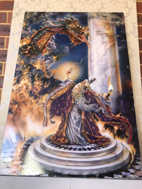 Wizard Art Solid Board Picture Art Gumtree Australia Belmont Area Rivervale 1257350451