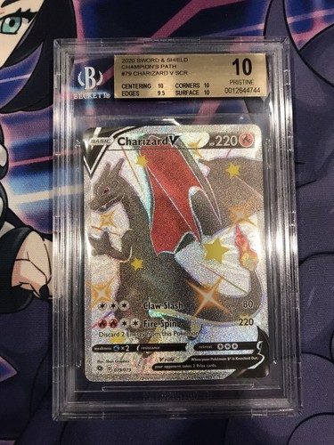 PSA10 リザードン　Charizard V 英語版　チャンピオンズパス CGC MINT 10 Pokemon Charizard V Black Star Promos SWSH050