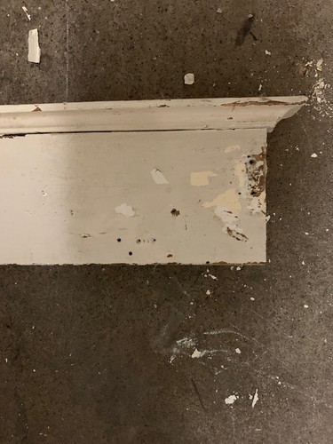 Vintage Primitive Wooden Decorative Architectural Salvage House Mantle #10