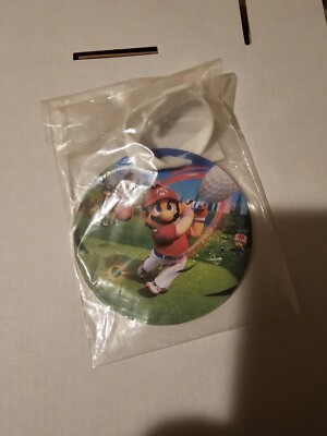 Mario Golf: Super Rush Golf Bag Tag, NEW!!