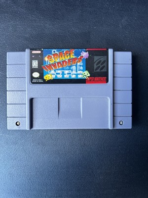 Space Invaders Super Nintendo SNES Original Authentic