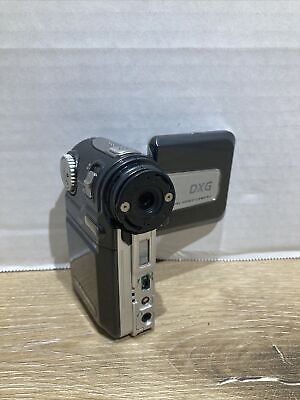 DXG 506V 5.1MP Digital Video Movie Camera Bundle, Tested Working