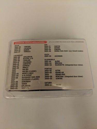 Scosche GM2000A - 03+ GM CL2 Interface For Select 2003-12 General Motors.