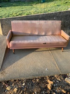 Vintage retro click clack sofa bed | Sofas | Gumtree ...