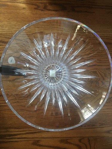 New in Box Waterford Crystal Lismore Diamond 14 inch Vase 14”