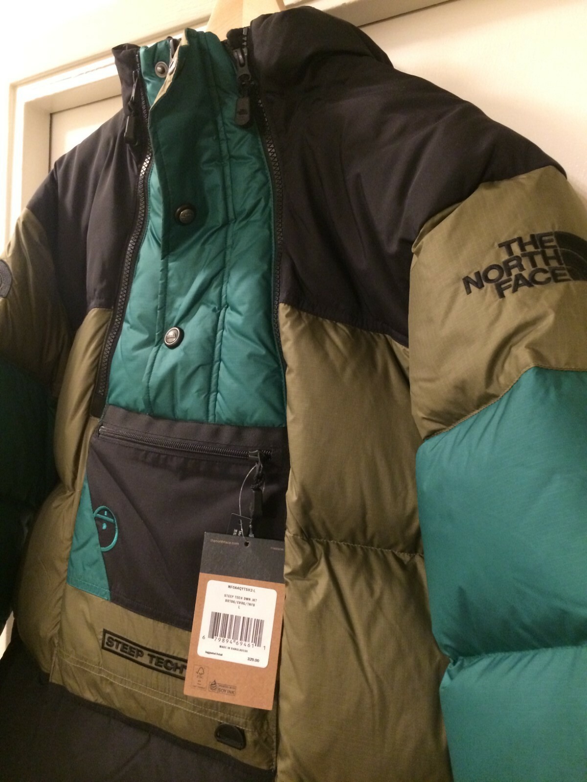 north face steep tech puffer