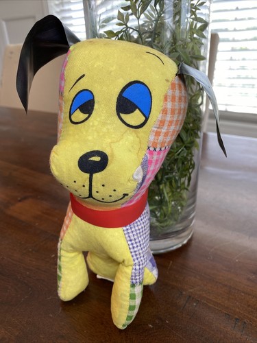 Vintage 1960's Superior Toy & Novelty 9” Plush Dog